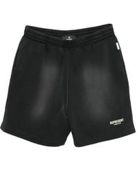 Represent - Katoenen Shorts Met Elastische Tailleband - Lyst