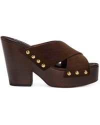 Paris Texas - Marisol Crossover-Strap Sandals - Lyst
