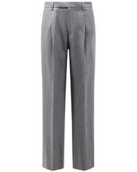 Vince - Louie Pleated Tailored Trousers - Lyst