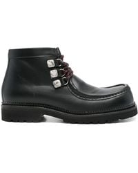 Toga Virilis - Leather Ankle Boots - Lyst
