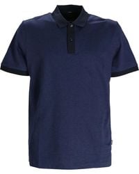 BOSS - Polo À Patch Logo - Lyst
