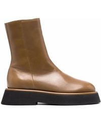 Wandler - Zip-Up Leather Boots - Lyst