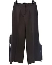 Givenchy - Pantalones De Vestir Anchos - Lyst