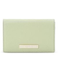 agnès b. - Logo-Plaque Leather Wallet - Lyst