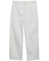 Prada - Regular Bleached Denim Jeans - Lyst