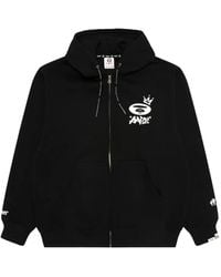 Aape By A Bathing Ape - Logo-Detail Zip-Up Hoodie - Lyst