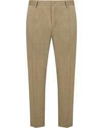 Dolce & Gabbana - Tapered Tailored Trousers - Lyst