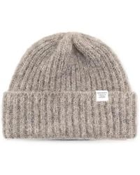 Norse Projects - Bonnet En Maille Côtelée - Lyst