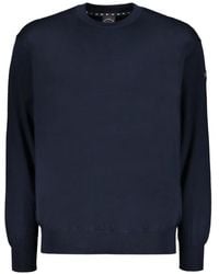Paul & Shark - Long-Sleeve Round-Neck Sweater - Lyst
