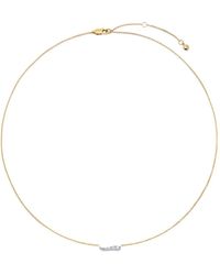Monica Vinader - Diamond-Embellishment Necklaces - Lyst