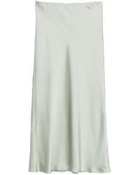 Patrizia Pepe - Satin Midi Skirt - Lyst