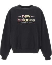 New Balance - Sweat À Logo Imprimé - Lyst
