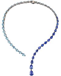 Anabela Chan - 18kt Black Gold Nova Multi-stone Necklace - Lyst