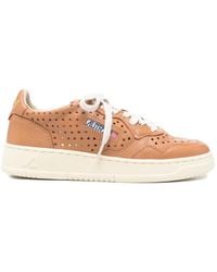 Autry - Medalist Perforated-Design Sneakers - Lyst