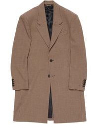 Acne Studios - Houndstooth Wool Coat - Lyst