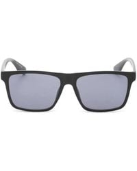 Calvin Klein - Matte Rectangle-Frame Sunglasses - Lyst