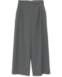 GIUSEPPE DI MORABITO - Pleated Wide-Leg Trousers - Lyst