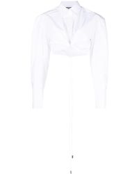 Jacquemus - La chemise Plidao Cropped-Hemd - Lyst
