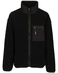 Patagonia - Logo-Patch Fleece Jacket - Lyst
