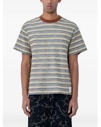 Brain Dead - Striped Crew-Neck T-Shirt - Lyst