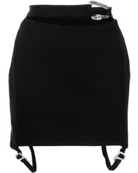 HELIOT EMIL - Harness-detail Cut-out Skirt - Lyst