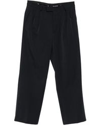 KARL LAGERFELD - Pantalon Ample À Design Plissé - Lyst