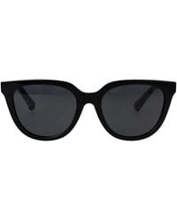Burberry - Check-Pattern Cat-Eye Sunglasses - Lyst
