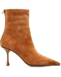Jimmy Choo - Cycas Suede Ankle Boots - Lyst