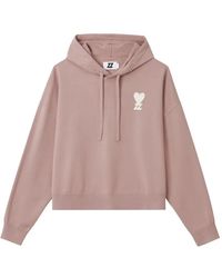 Izzue - Logo-Patch Drawstring Hoodie - Lyst