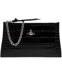 Vivienne Westwood - Small Flat Zip Clutch - Lyst