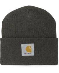 Carhartt - Bonnet Côtelé À Patch Logo - Lyst