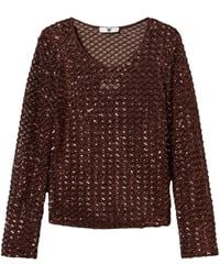 Twinset - Woven Blouse - Lyst