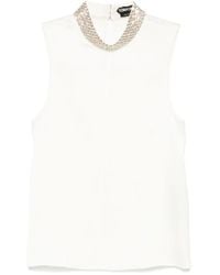 Tom Ford - Haut À Design Sans Manches - Lyst