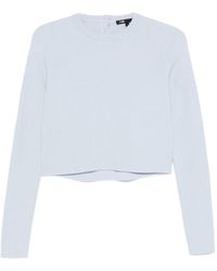 Maje - Pullover Mit Schmuckknöpfen - Lyst