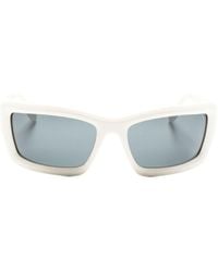 Palm Angels - Damen Adin Sonnenbrille mit eckigem Gestell - Lyst