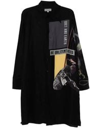 Yohji Yamamoto - Graphic-Print Shirt - Lyst
