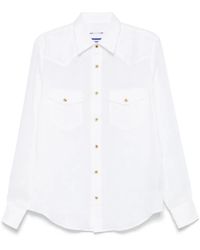 Jacob Cohen - Linen Shirt - Lyst