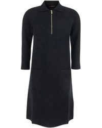 Max Mara - Dress With Front Zip Closure - Lyst