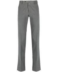PT Torino - Pressed-crease Modal Blend Tapered Trousers - Lyst
