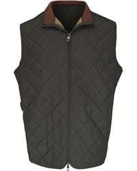 Peter Millar - Chaleco Acolchado Con Cuello - Lyst