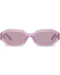 Linda Farrow - X The Attico Irene Geometric-frame Sunglasses - Lyst