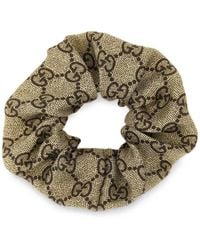 Gucci - Gg Silk Scrunchie - Lyst