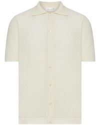 Roberto Collina - Gebreid Overhemd - Lyst