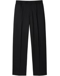 Paul Smith - Elasticated-Waistband Concealed-Fastening Trousers - Lyst