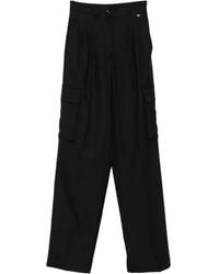 Herno - Pleated Cargo Trousers - Lyst