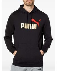 PUMA - Big Logo Fleece T-Shirt - Lyst