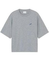 Closed - Logo-Embroidered T-Shirt - Lyst