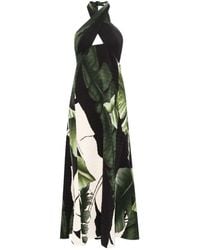 Johanna Ortiz - Abito Lungo Con Scollo All'Americana - Lyst
