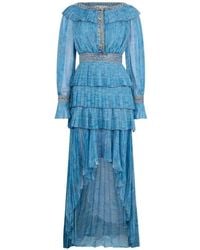 Philosophy Di Lorenzo Serafini - Ruffled Midi Dress - Lyst