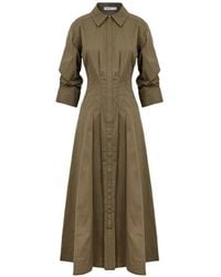Jonathan Simkhai - Vestido Midi Jazz Plisada - Lyst
